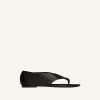 BALLERINES OUVERTES EN CUIR