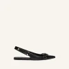 BALLERINES SLINGBACK RACER EN CUIR