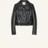 BLOUSON TRUCKER EN VINYLE