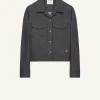 BLOUSON TRUCKER UTILITAIRE EN DENIM