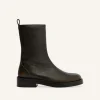 BOTTES EN CUIR PATINÉ
