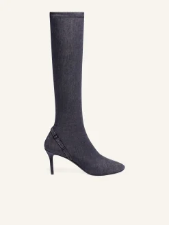 BOTTES OBLIQUE EN DENIM