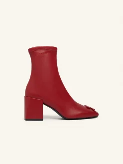 BOTTINES RÉÉDITION EFFET CUIR STRETCH
