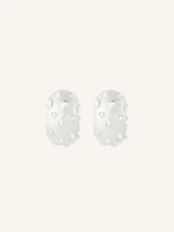 BOUCLES D'OREILLES INFINI MOUCHETÉES