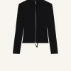 CARDIGAN ZIPPÉ CÔTELÉ