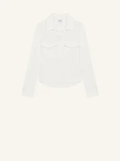 CHEMISE EN SATIN 2 POCHES