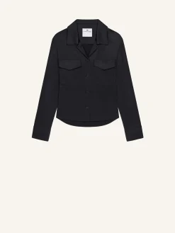 CHEMISE EN SATIN 2 POCHES