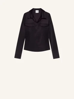 CHEMISE EN SATIN 2 POCHES