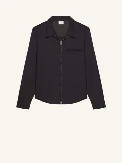 CHEMISE ZIPPÉE EN TWILL