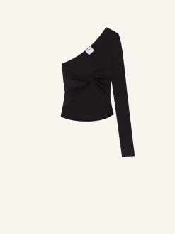 CROP TOP TWIST ASYMÉTRIQUE