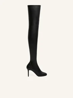 CUISSARDES OBLIQUE EFFET CUIR STRETCH