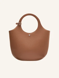 HOLY BAG MEDIUM EN CUIR GRAINÉ