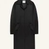 MANTEAU COCON SATIN