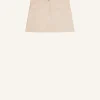 MINI JUPE 2 POCHES EN TWILL