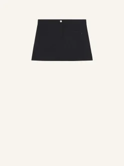 MINI JUPE 2 POCHES EN TWILL