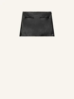 MINI JUPE HÉRITAGE EN CUIR