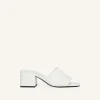 MULES À TALON SHADOW EN CUIR