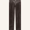PANTALON 5 POCHES EN VINYLE