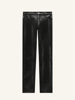 PANTALON 5 POCHES EN VINYLE