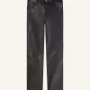 PANTALON 5 POCHES VINTAGE EN CUIR