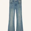 PANTALON BOOTCUT 5 POCHES EN DENIM