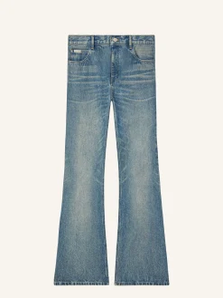 PANTALON BOOTCUT 5 POCHES EN DENIM