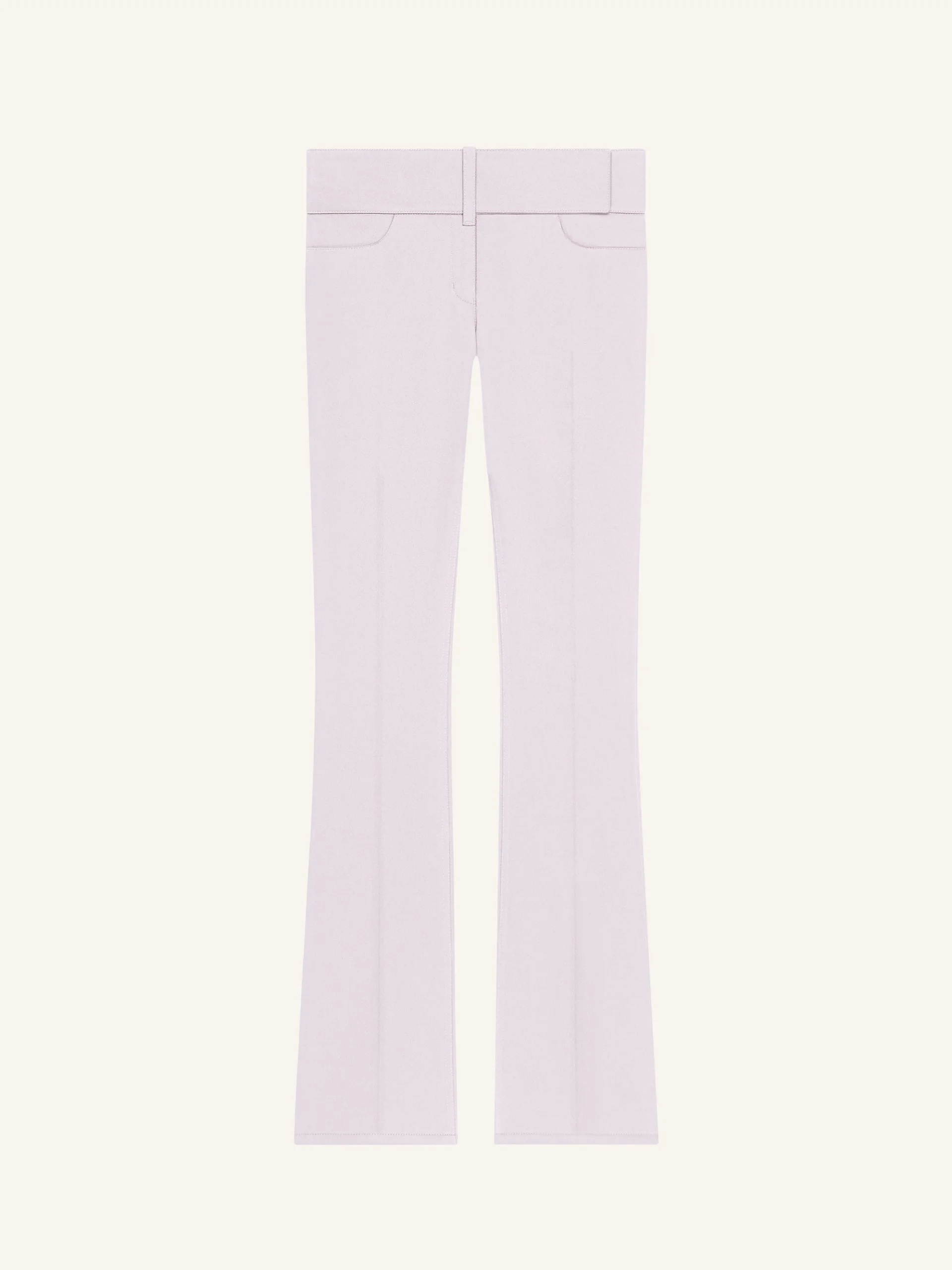 PANTALON BOOTCUT CEINTURÉ