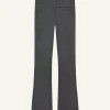 PANTALON BOOTCUT CEINTURÉ EN DENIM