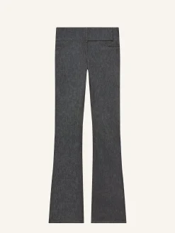 PANTALON BOOTCUT CEINTURÉ EN DENIM