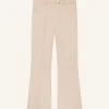 PANTALON BOOTCUT 70'S EN TWILL