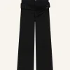 PANTALON CEINTURÉ EN DENIM