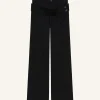 PANTALON EN DENIM CEINTURE DOUBLE