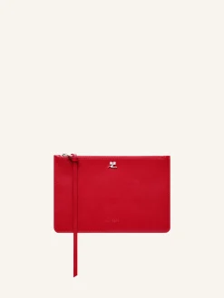 POCHETTE AC EN CUIR