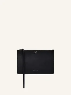 POCHETTE AC EN CUIR