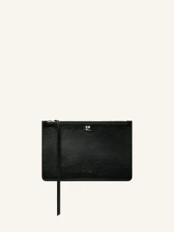 POCHETTE AC EN CUIR NAPLACK