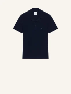 POLO EN MAILLE CÔTELÉE
