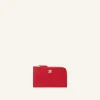 PORTE CARTE ZIPPÉ EN CUIR