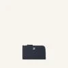 PORTE CARTE ZIPPÉ EN CUIR