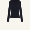 PULL COL MONTANT EN MAILLE