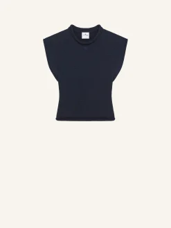 PULL COURT SANS MANCHES