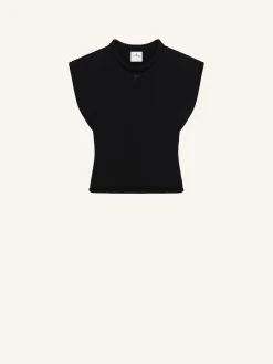 PULL COURT SANS MANCHES