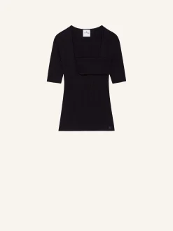 PULL INFINI MANCHES COURTES