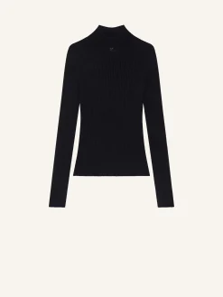 PULL SOLAR COL MONTANT EN MAILLE