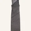 ROBE DRAPÉE EN MESH