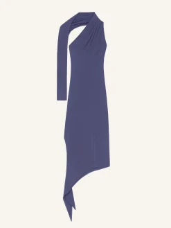 ROBE LONGUE SLASH EN CRÊPE