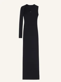 ROBE LONGUE SLASH EN MAILLE