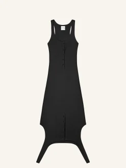 ROBE MIDI INVERSÉE EN MAILLE LÉGÈRE