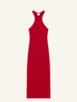 ROBE SCUBA EN MAILLE CÔTELÉE