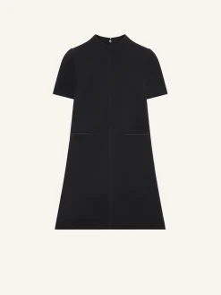 ROBE TRAPÈZE EN TWILL