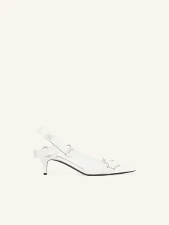 SLINGBACKS RACER EN CUIR